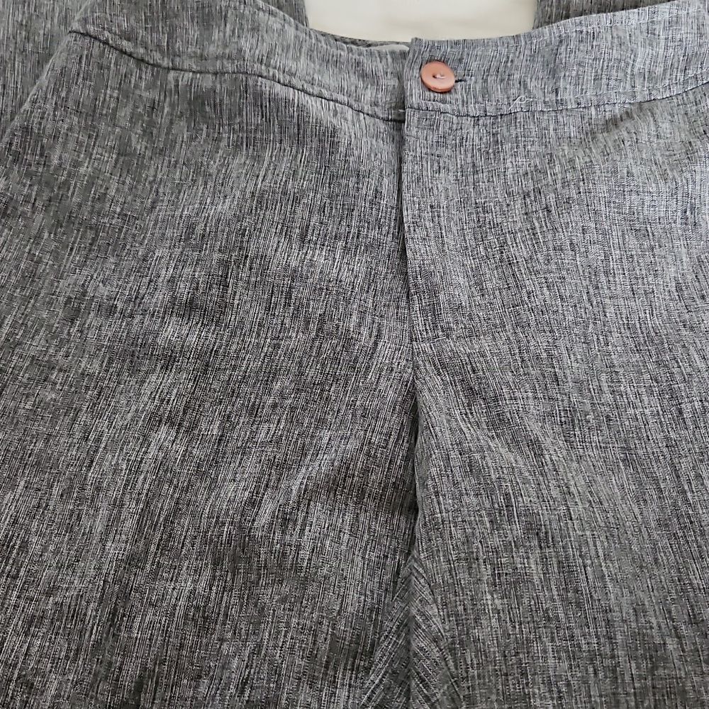 Gray Textured Pants - Picture 12 of 16